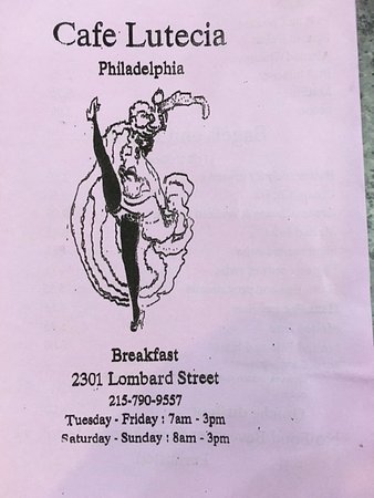 Café Lutécia menu 3